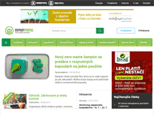 Tablet Screenshot of odpady-portal.sk